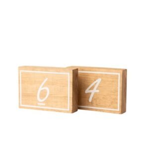 Números para mesa